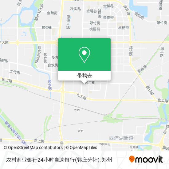 农村商业银行24小时自助银行(郭庄分社)地图