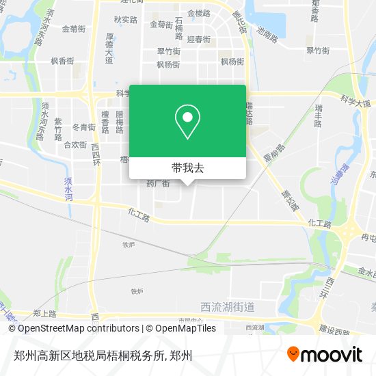 郑州高新区地税局梧桐税务所地图