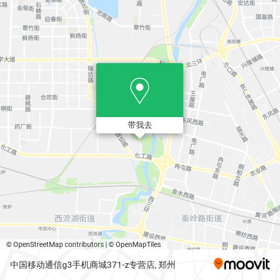 中国移动通信g3手机商城371-z专营店地图