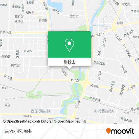 南流小区地图