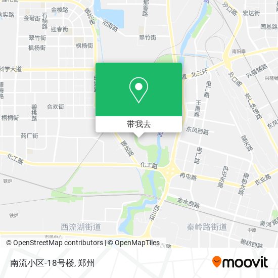 南流小区-18号楼地图