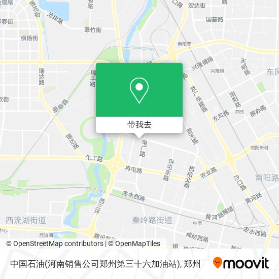 中国石油(河南销售公司郑州第三十六加油站)地图