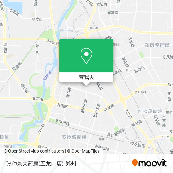 张仲景大药房(五龙口店)地图