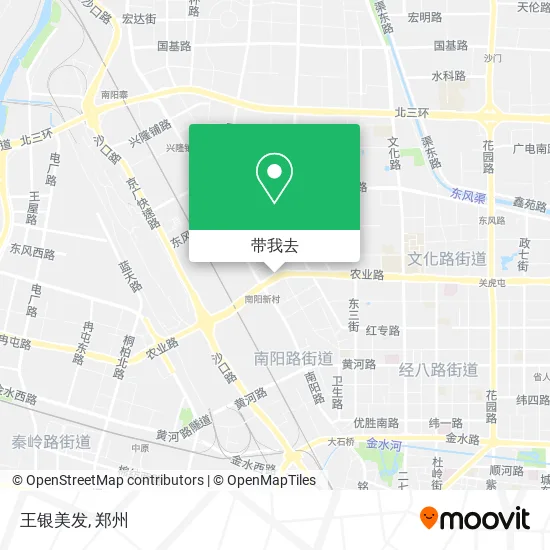 王银美发地图