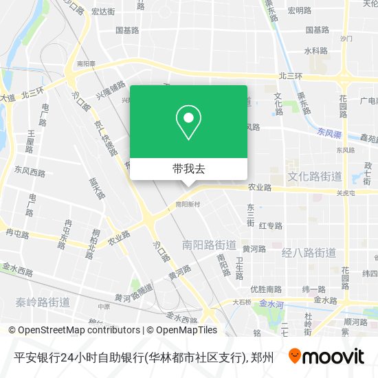 平安银行24小时自助银行(华林都市社区支行)地图