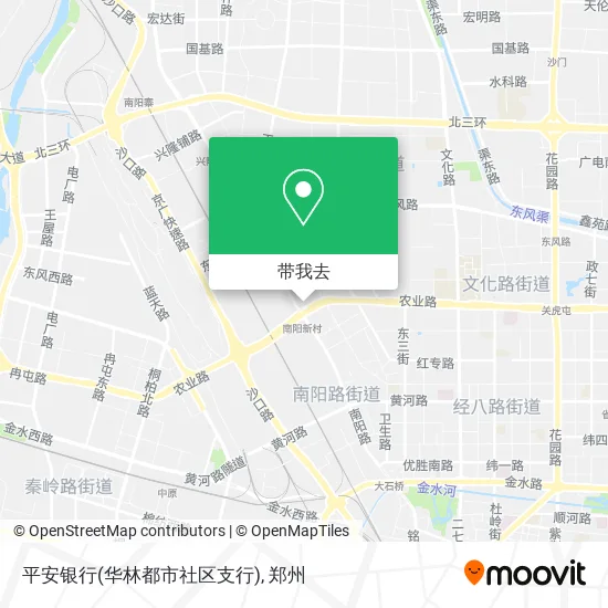 平安银行(华林都市社区支行)地图