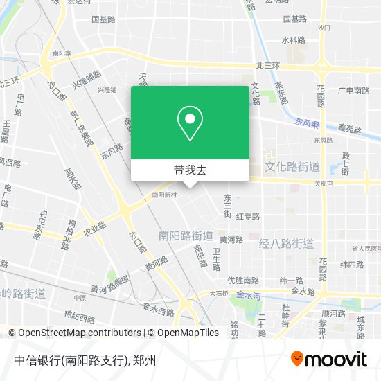 中信银行(南阳路支行)地图