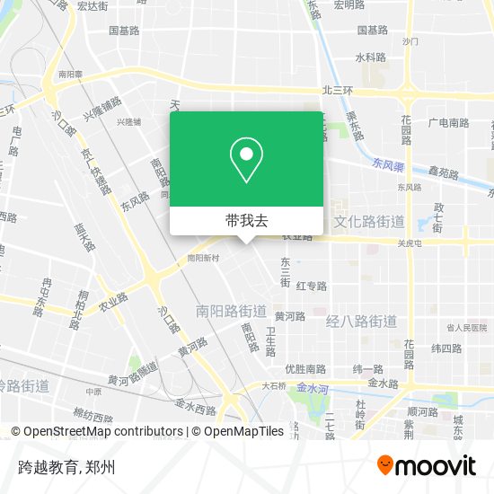 跨越教育地图