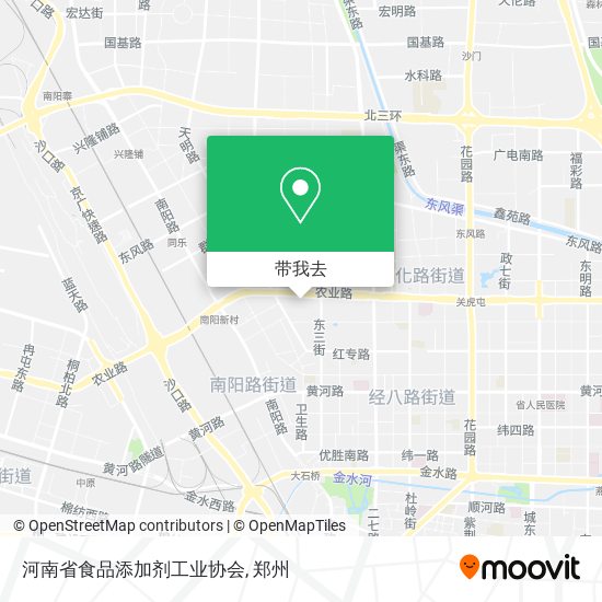 河南省食品添加剂工业协会地图