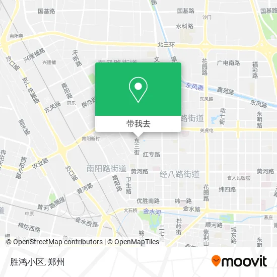 胜鸿小区地图