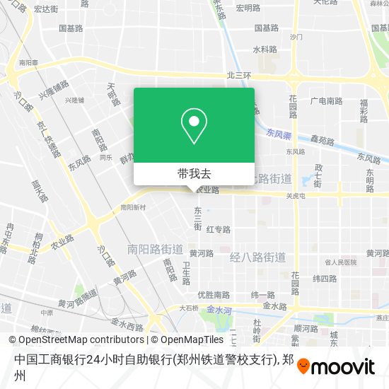 中国工商银行24小时自助银行(郑州铁道警校支行)地图