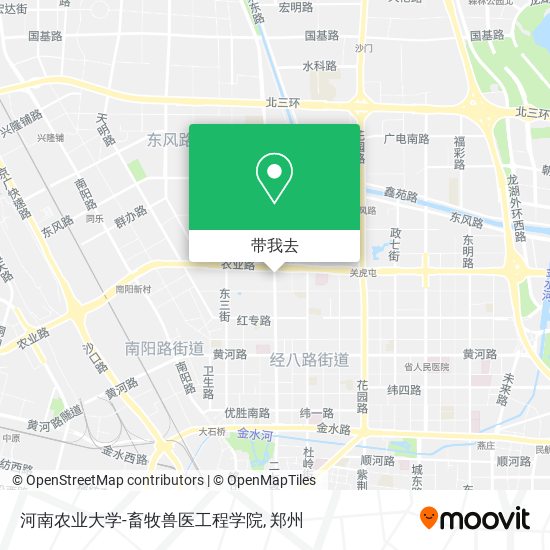 河南农业大学-畜牧兽医工程学院地图