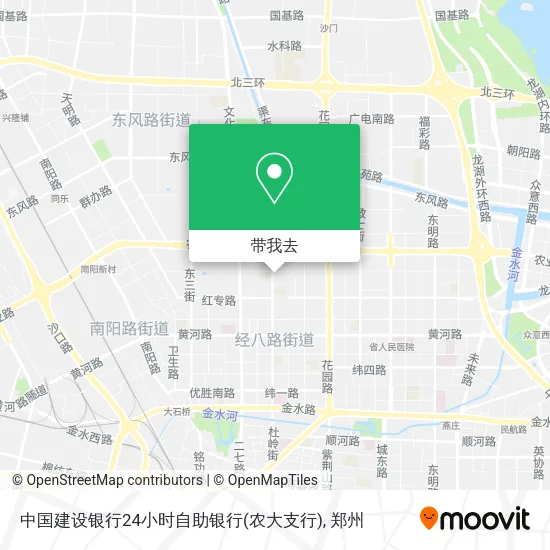 中国建设银行24小时自助银行(农大支行)地图