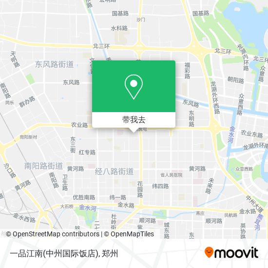 一品江南(中州国际饭店)地图