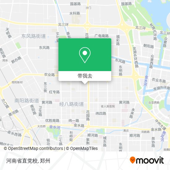 河南省直党校地图