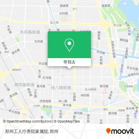 郑州工人疗养院家属院地图