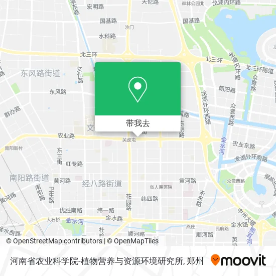 河南省农业科学院-植物营养与资源环境研究所地图