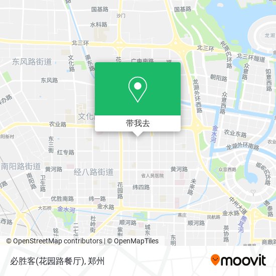 必胜客(花园路餐厅)地图