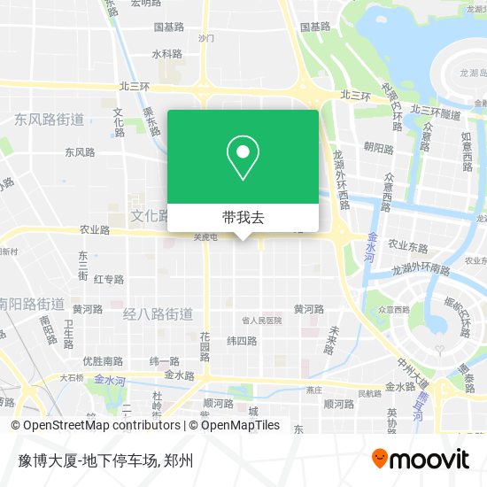 豫博大厦-地下停车场地图