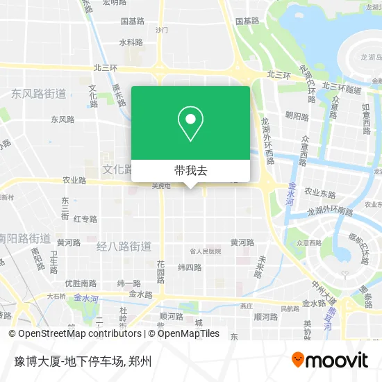 豫博大厦-地下停车场地图