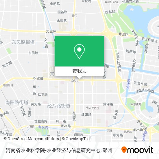 河南省农业科学院-农业经济与信息研究中心地图