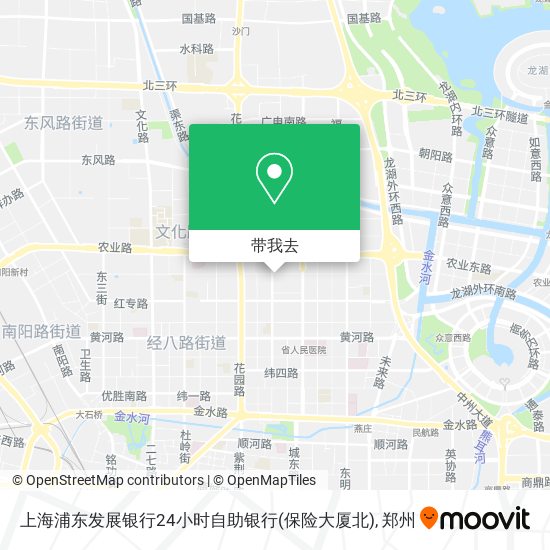 上海浦东发展银行24小时自助银行(保险大厦北)地图