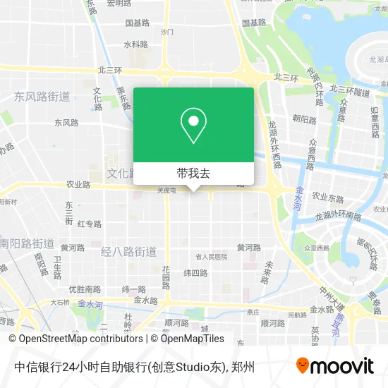 中信银行24小时自助银行(创意Studio东)地图