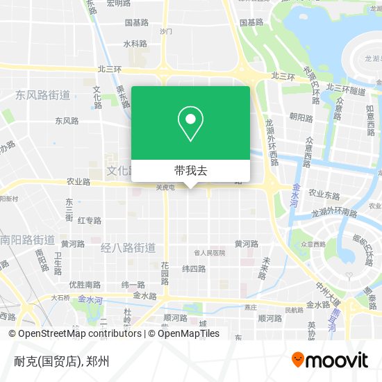 耐克(国贸店)地图
