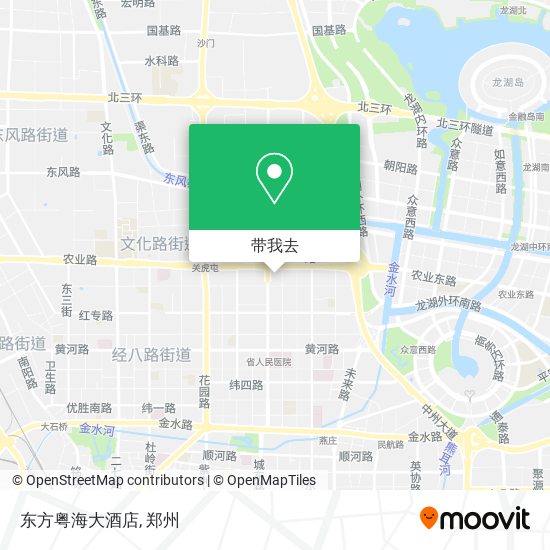 东方粤海大酒店地图