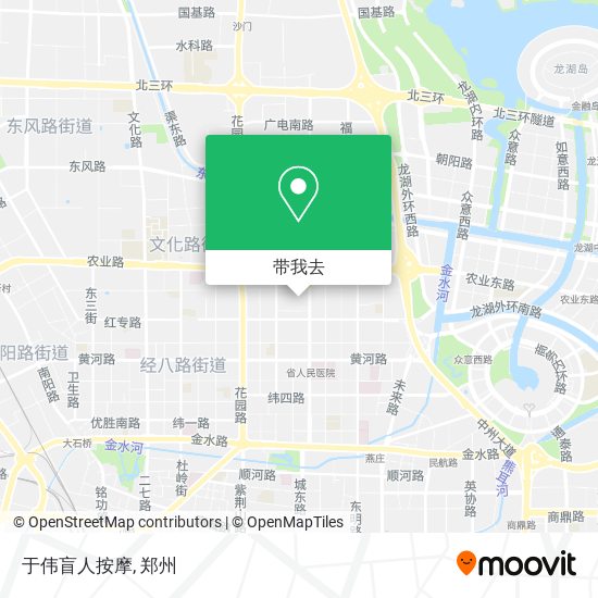 于伟盲人按摩地图