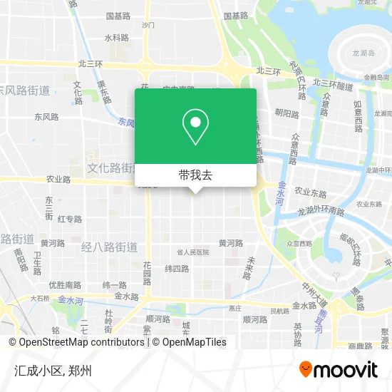 汇成小区地图