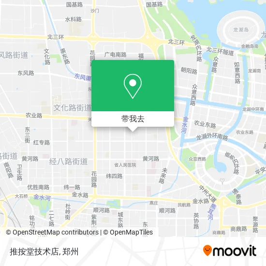 推按堂技术店地图