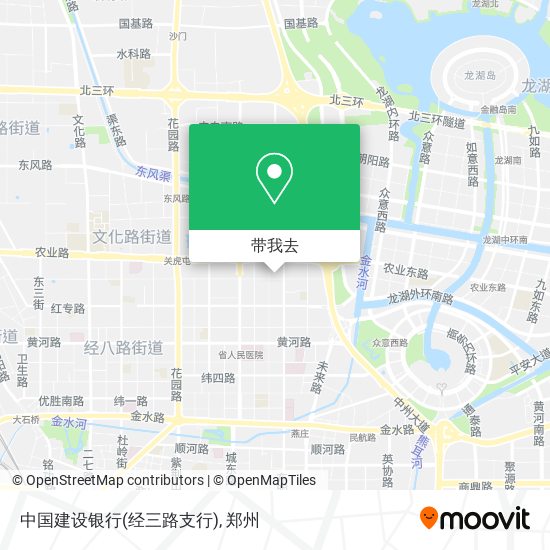 中国建设银行(经三路支行)地图