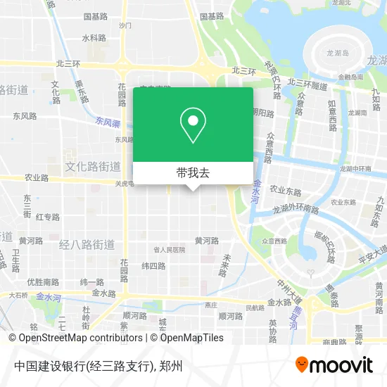中国建设银行(经三路支行)地图