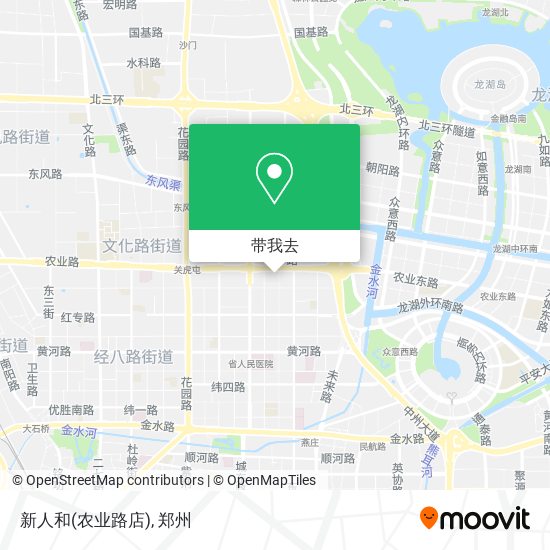 新人和(农业路店)地图
