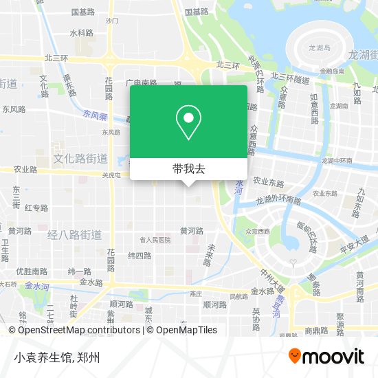 小袁养生馆地图