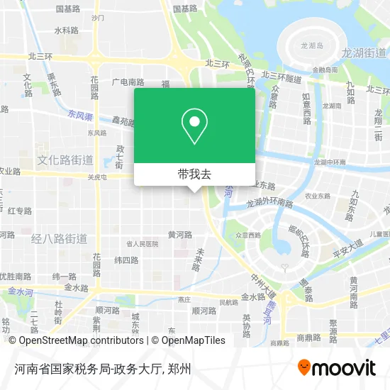 河南省国家税务局-政务大厅地图