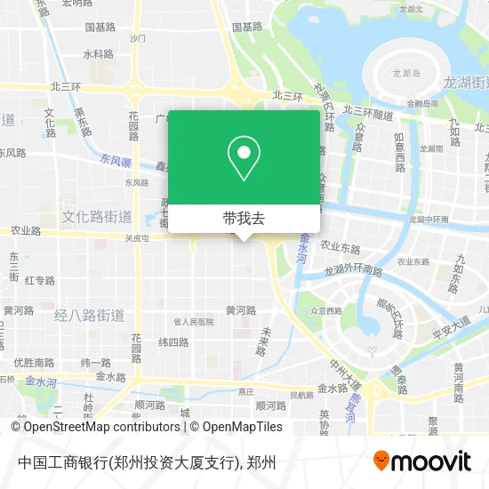 中国工商银行(郑州投资大厦支行)地图