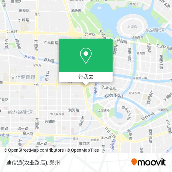 迪信通(农业路店)地图