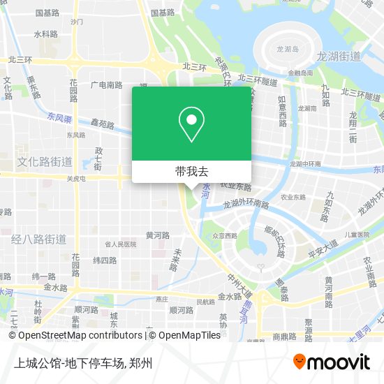 上城公馆-地下停车场地图