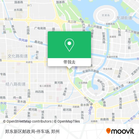 郑东新区邮政局-停车场地图