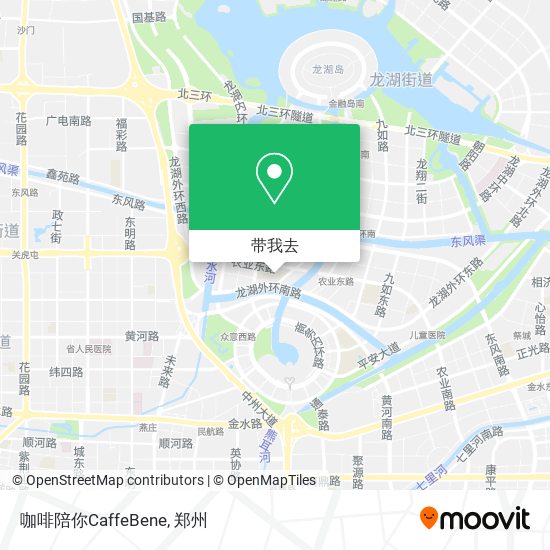 咖啡陪你CaffeBene地图