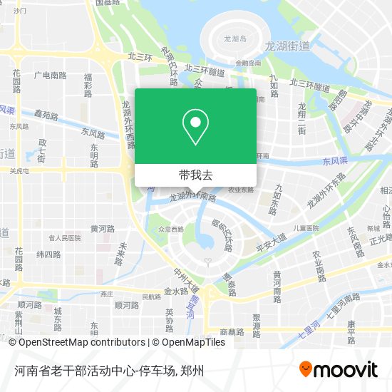 河南省老干部活动中心-停车场地图