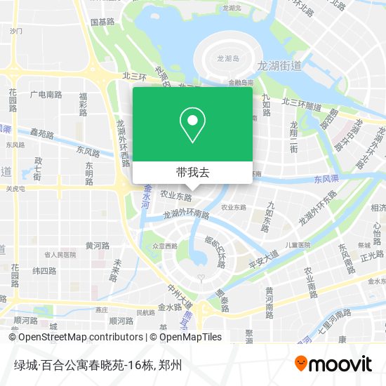 绿城·百合公寓春晓苑-16栋地图