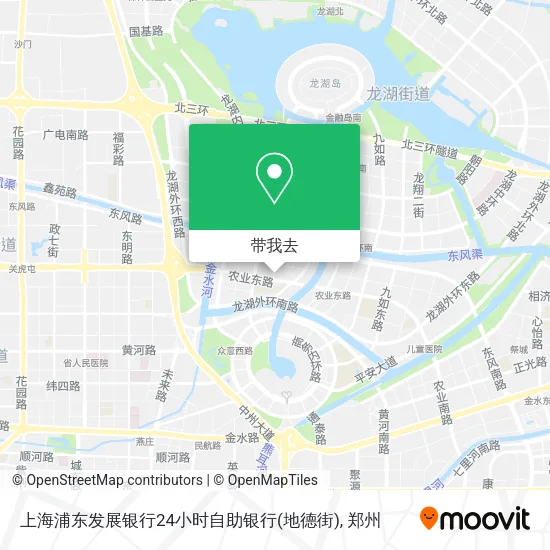 上海浦东发展银行24小时自助银行(地德街)地图