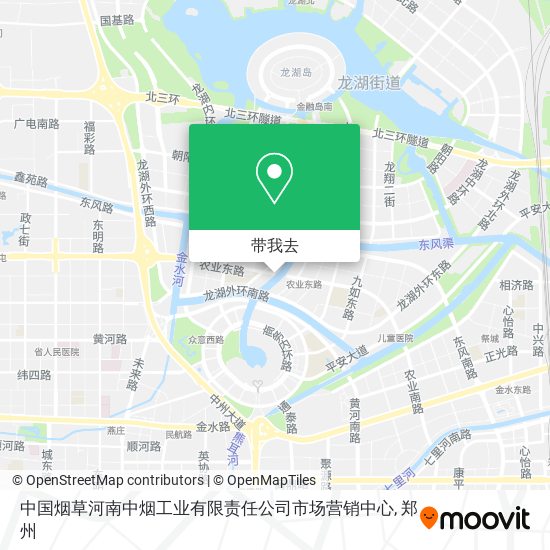 中国烟草河南中烟工业有限责任公司市场营销中心地图