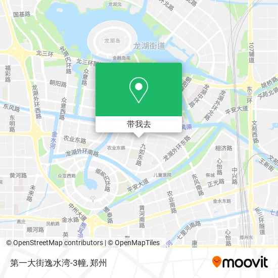 第一大街逸水湾-3幢地图
