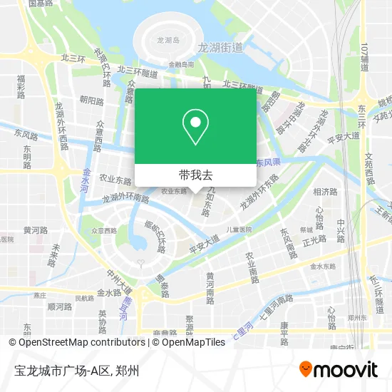 宝龙城市广场-A区地图