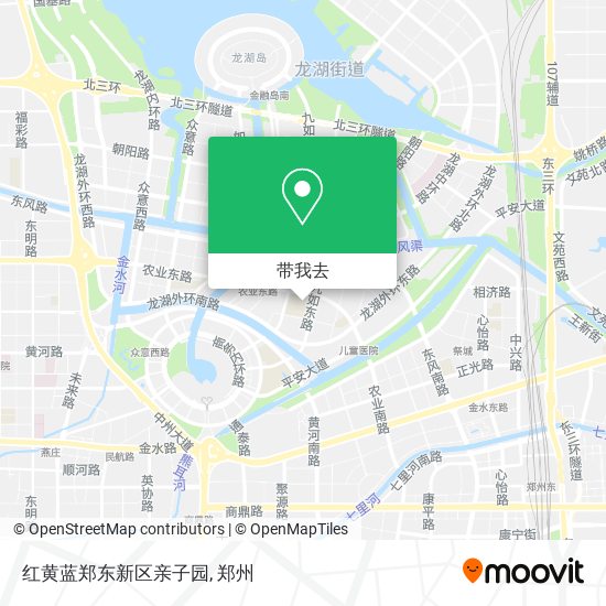 红黄蓝郑东新区亲子园地图