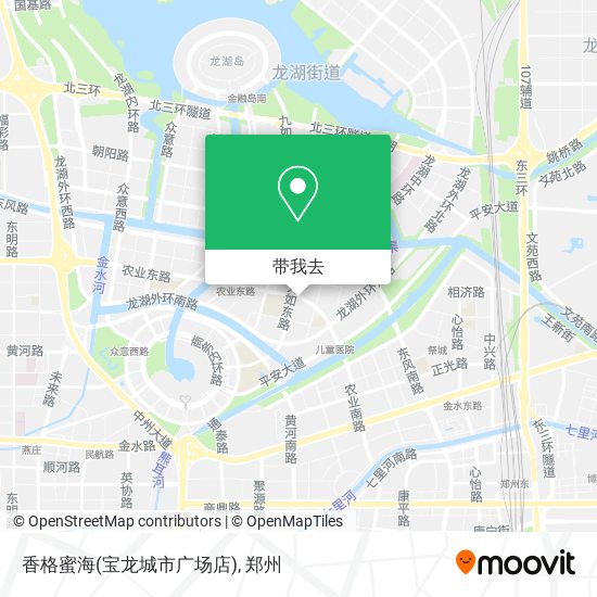 香格蜜海(宝龙城市广场店)地图